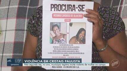 Maria Cardoso explica a angústia pelo desaparecimento da irmã em incêndio em Cristais Paulista. Reprodução: g1