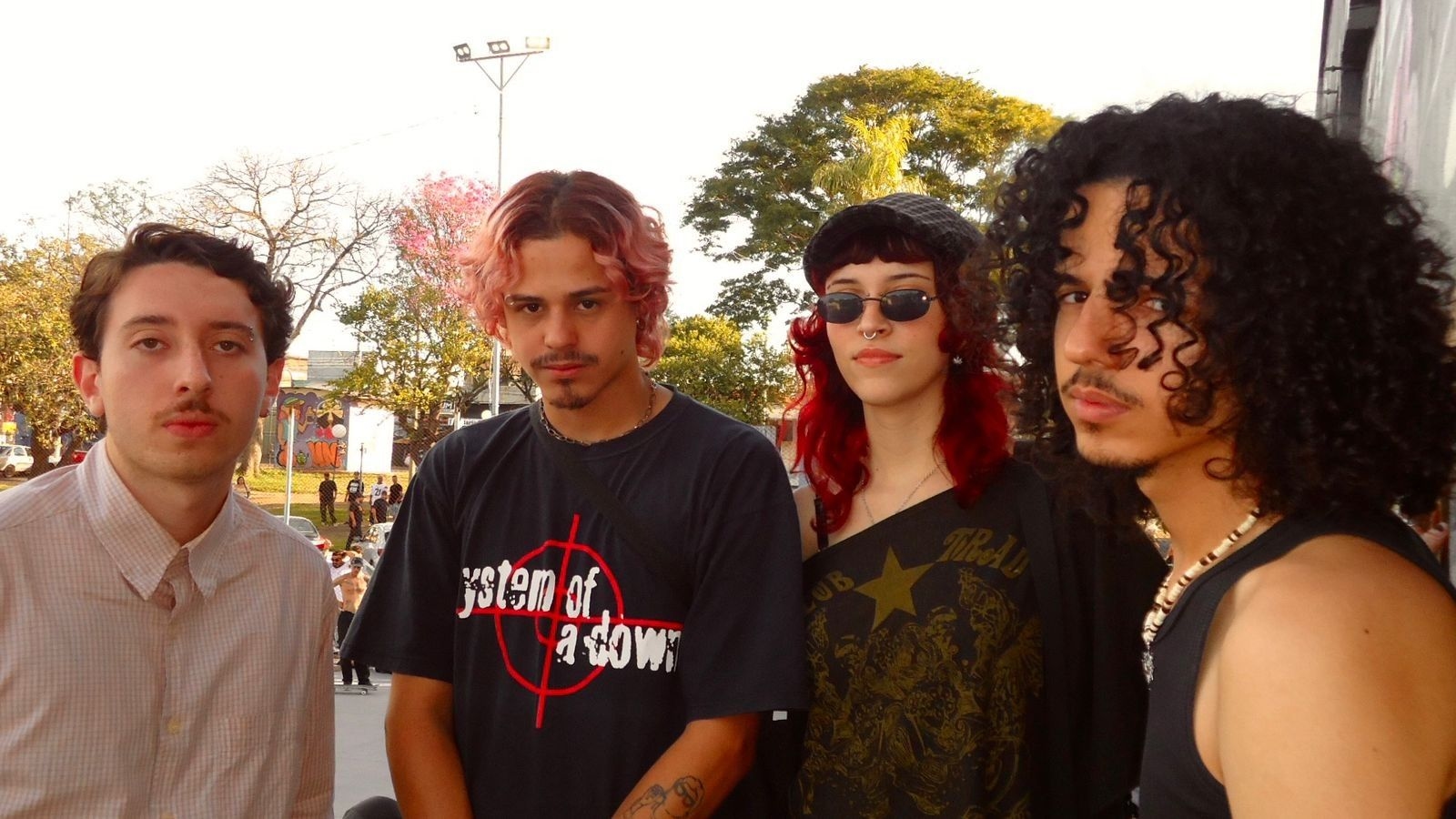 Jonabug, banda de Marília, é atração no Lollapalooza 2026. Legenda da imagem. Reprodução: Retorno do item 11