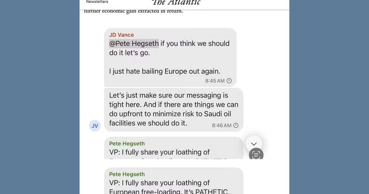 Vazamento de Planos Militares de Trump Gera Críticas