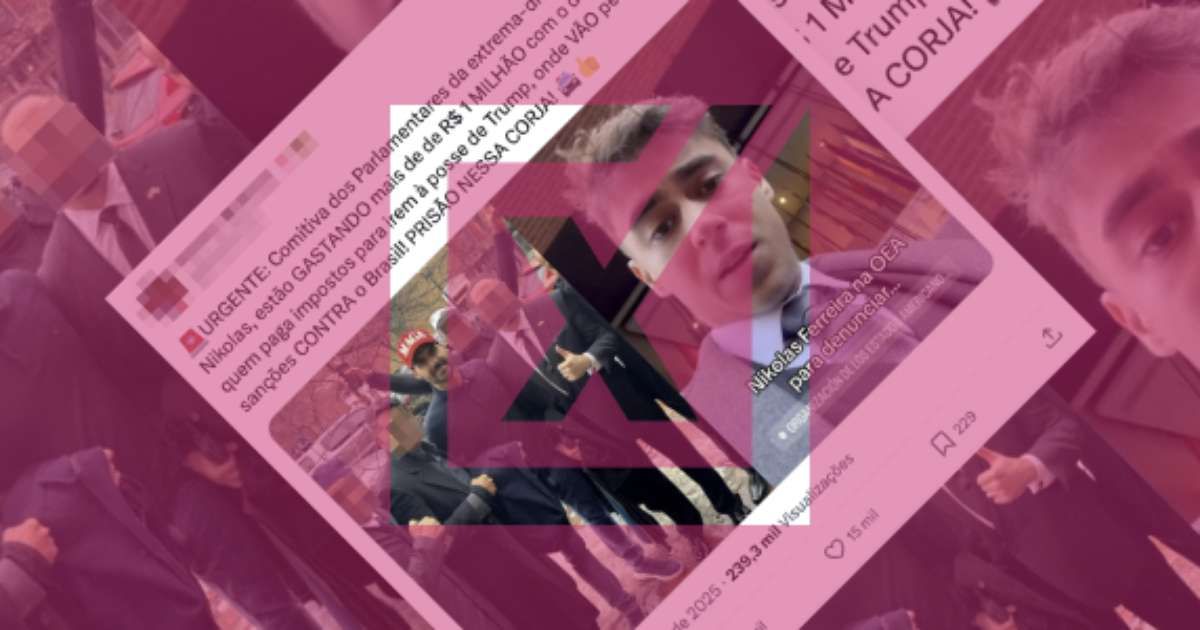 Deputados brasileiros na posse de Trump sem verba pública