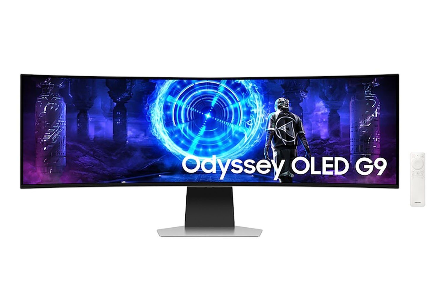Novo monitor Odyssey G9 de 49 polegadas promete revolucionar a experiência de jogos. Legenda da imagem. Reprodução: Gizmodo