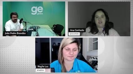 Alexandre Mattos fala sobre a permanência de Neymar no Santos e suas expectativas. Reprodução: Globo