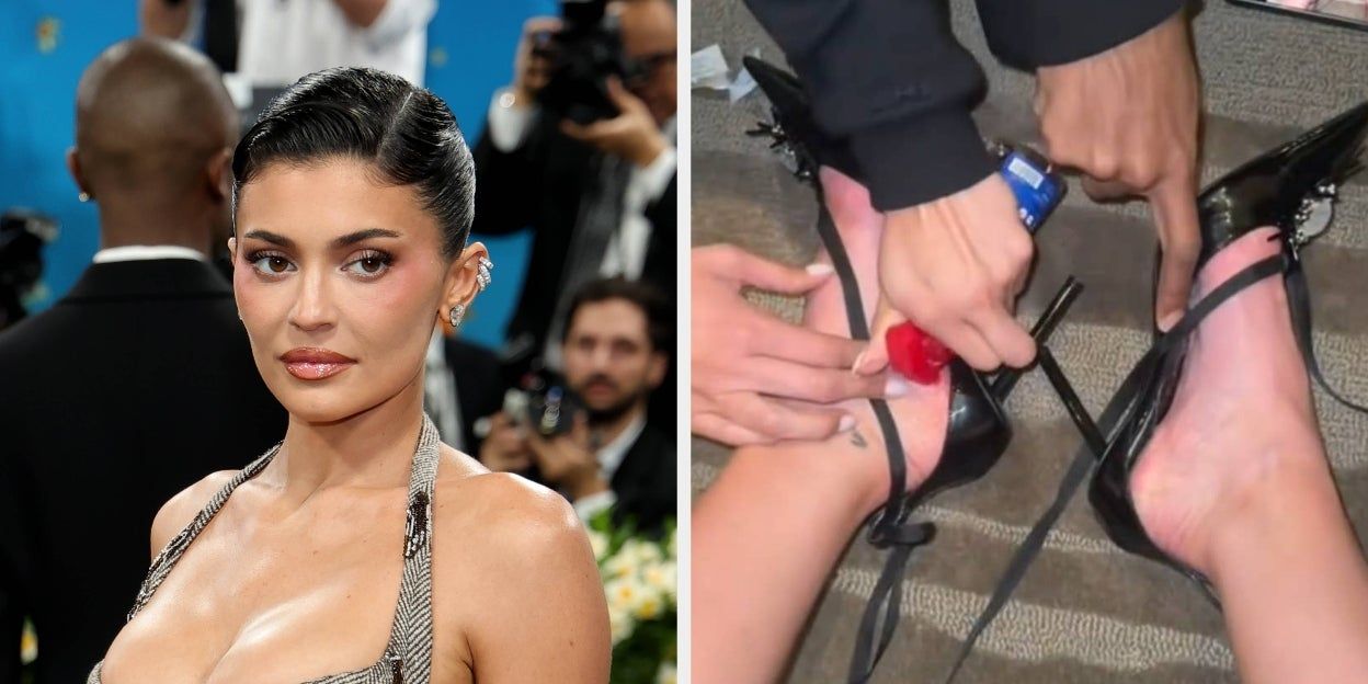 Imagem mostra uma pessoa vestindo uma roupa bastante ousada e fashion. Legenda da imagem. Reprodução: Buzzfeed.