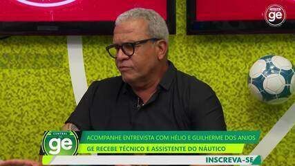 Hélio dos Anjos critica etarismo no futebol e defende capacidade de treinadores veteranos. Reprodução: Globo