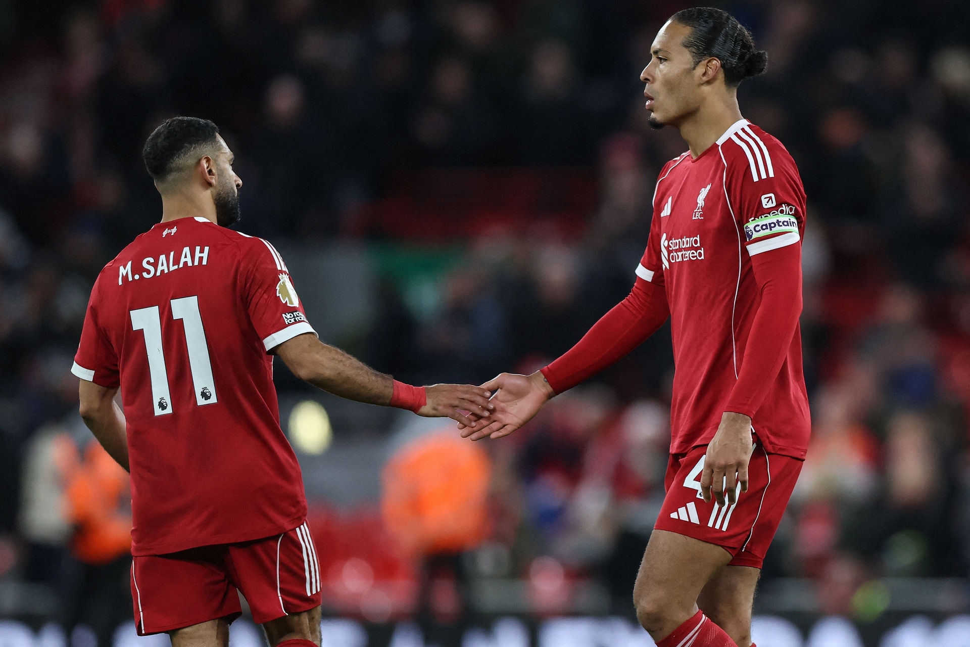 Van Dijk assume responsabilidade, cobra comprometimento coletivo após derrota do Liverpool para Nottingham Forest em Anfield. Reprodução: O Globo