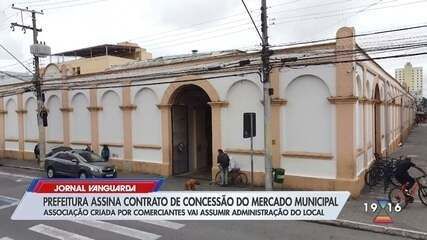 Prefeitura de São José dos Campos assina contrato para reforma do Mercado Municipal; Legenda da imagem. Reprodução: Globo