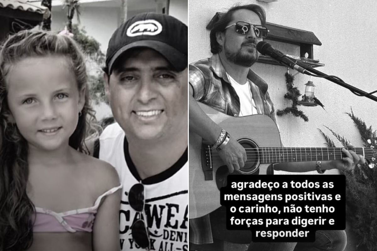 [Filha de Mauri presta homenagem ao pai, vítima de acidente.]. Reprodução: G1