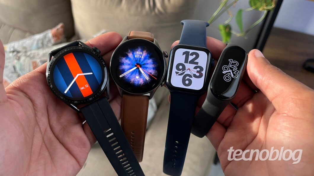 Smartwatches oferecem recursos avançados como pagamento por aproximação e monitoramento de saúde. Reprodução: Darlan Helder/Tecnoblog