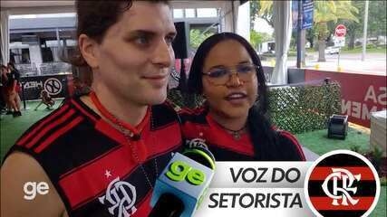 Moradores esperam ansiosos pelo confronto entre Flamengo e Los Angeles na Copa do Mundo de Clubes. Reprodução: Globo