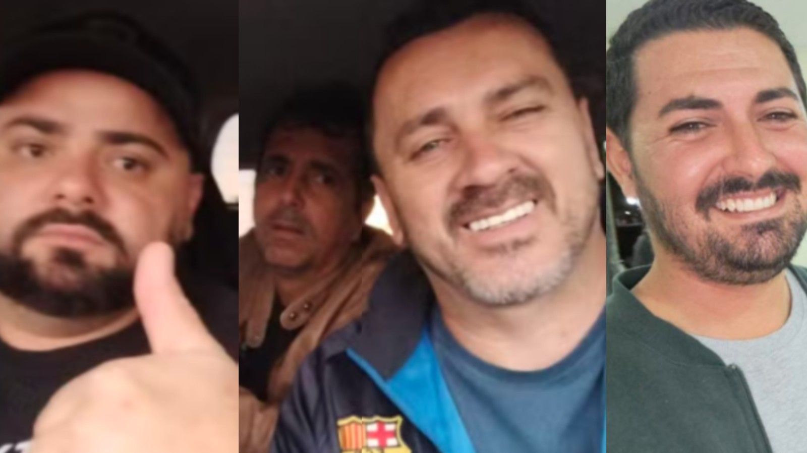 [Polícia investiga cena após assassinato durante cobrança de dívida]. Reprodução: G1