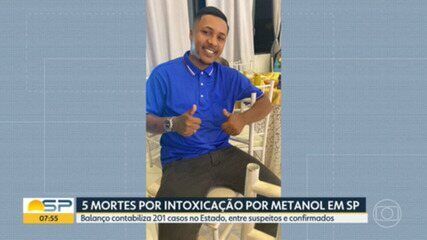 Jovem morto por intoxicação por metanol em Osasco consumiu bebida comprada em adega para churrasco em casa. Legenda da imagem. Reprodução: Retorno do item 11