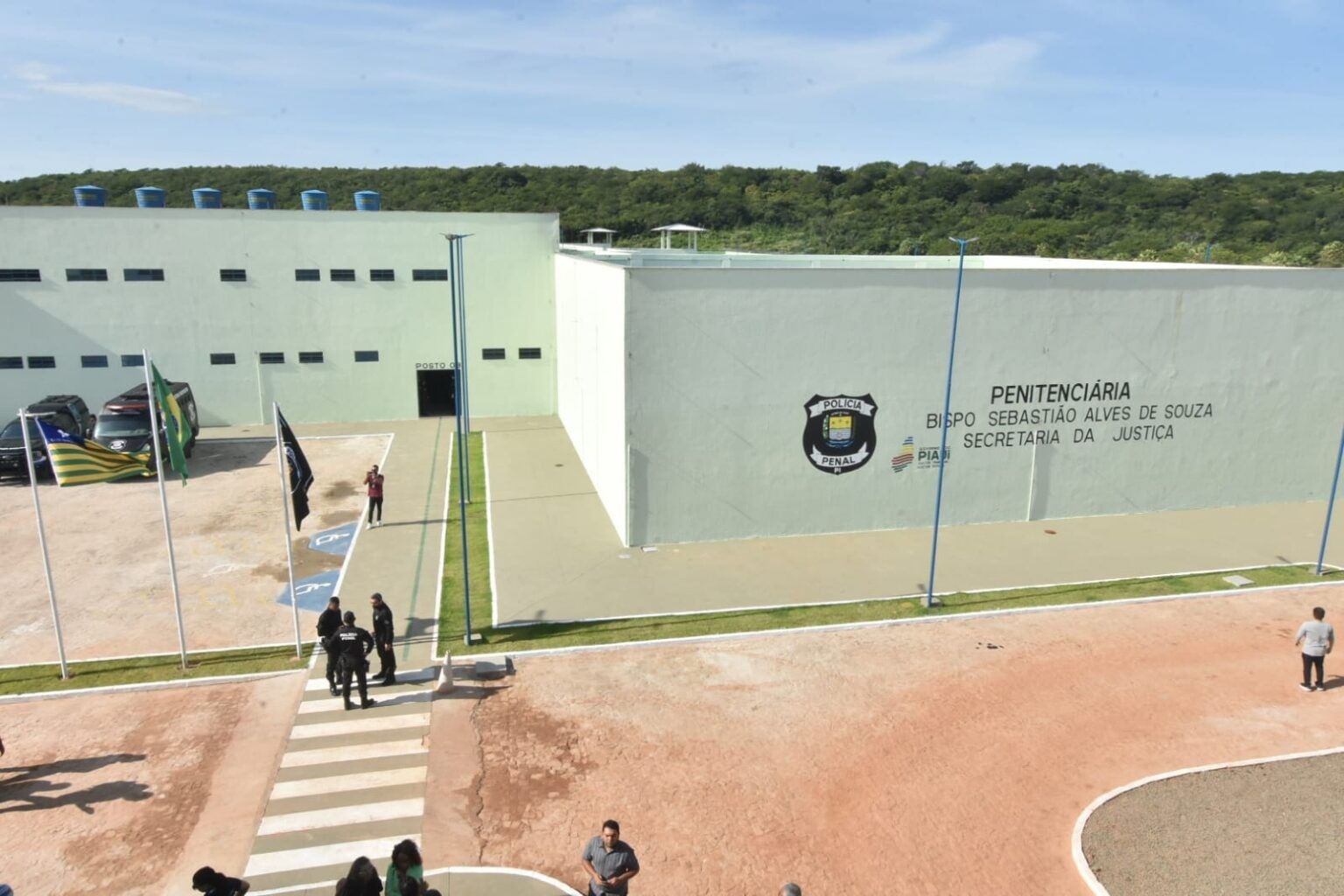 Nova penitenciária em Buriti dos Lopes amplia o sistema prisional com 307 novas vagas. Reprodução: Globo