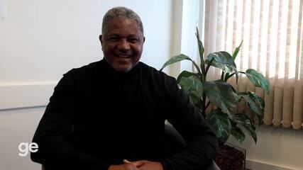 Aloísio, ex-zagueiro, sonha em treinar o Brasil de Pelotas e retomar o futebol arte.; Reprodução: Globo