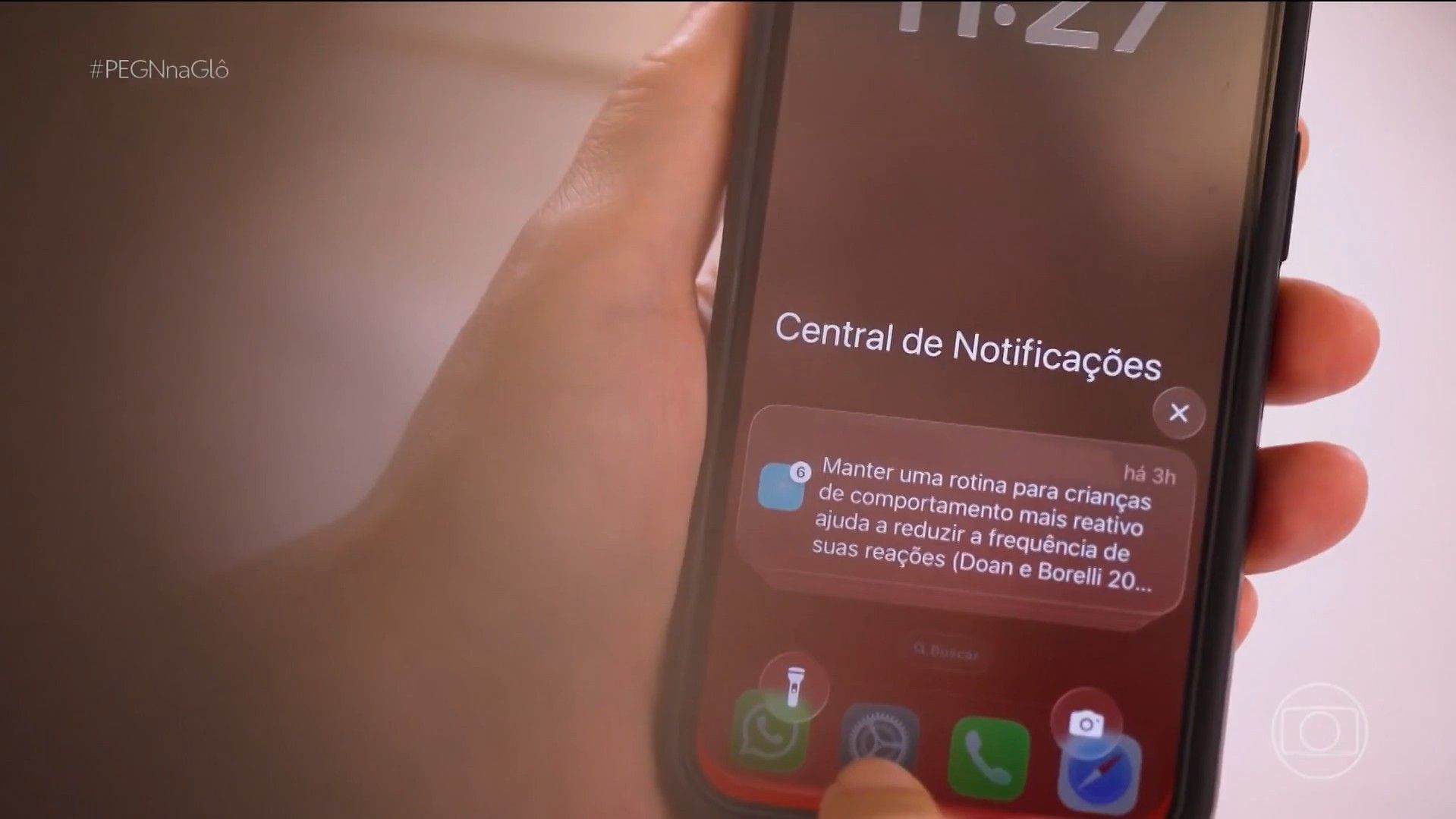 Médicos criam app para orientar famílias sobre a primeira infância. Reprodução: G1