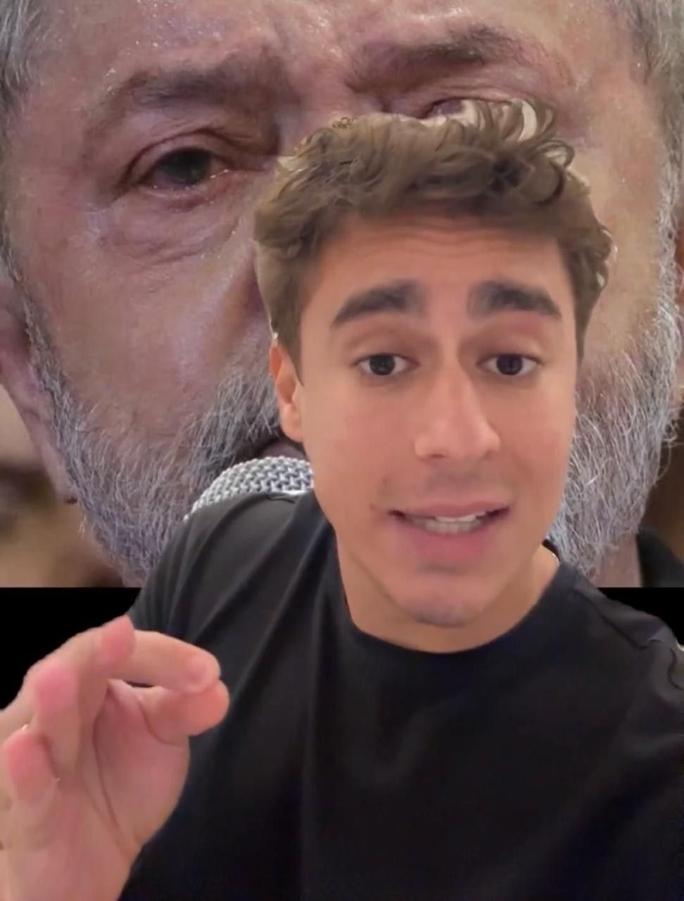 Deputado Nikolas Ferreira critica campanha de taxação de super-ricos do governo Lula. Reprodução: Globo