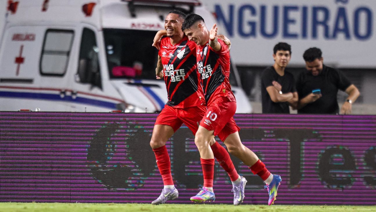 Athletico-PR vence o Paysandu na estreia da Série B no Mangueirão. Reprodução: ESPN