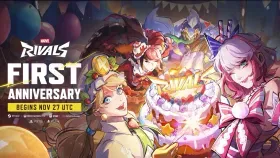 Marvel Rivals revela mapa Grand Garden e detalhes dos brindes do aniversário. Reprodução: Fonte Desconhecida