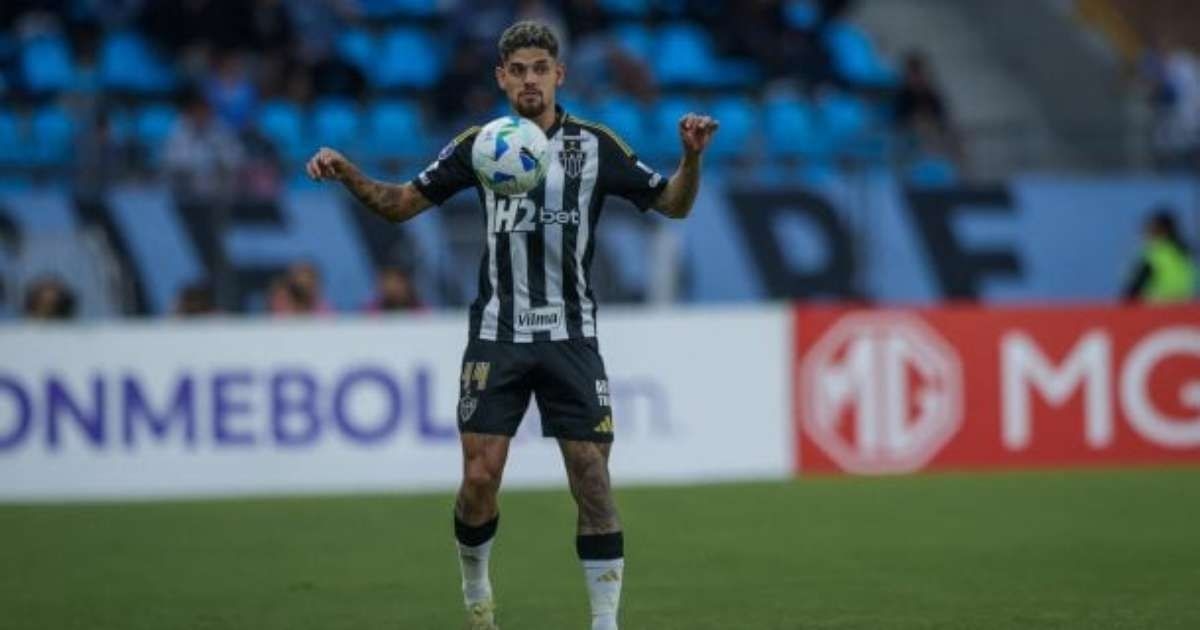 Volante do Galo marca gol, mas time perde para o Iquique na Copa Sul-Americana. Reprodução: Terra