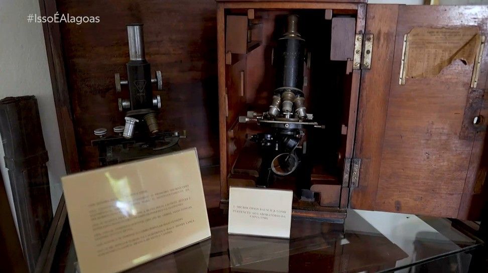 Museu Maria Fumaça, em São José da Laje, preserva a história da produção de etanol no Brasil. Reprodução: Globo