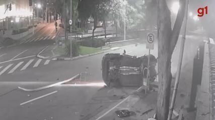Motorista embriagado é preso após causar acidente em Jundiaí, que resultou em ferimentos graves. Reprodução: Globo