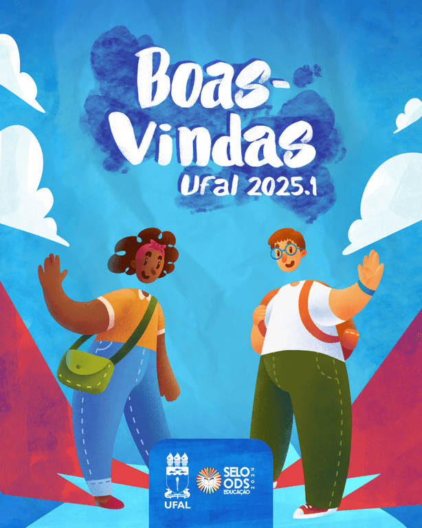 Ufal recebe quatro mil calouros na Calourada, com programação de acolhimento e integração. Reprodução: Assessoria