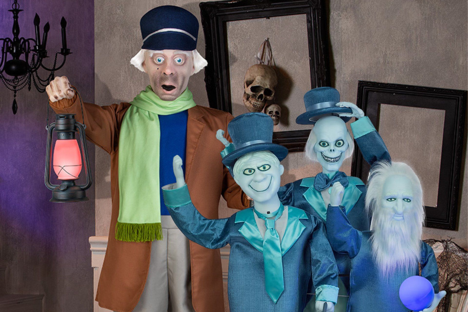 Animatrônicos de Halloween são destaque na nova coleção de verão da Lowe's. Reprodução: Gizmodo