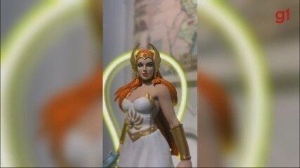 Adriano Martins cria miniaturas 3D personalizadas, unindo arte e tecnologia em Apiaí, SP.; Reprodução: Globo