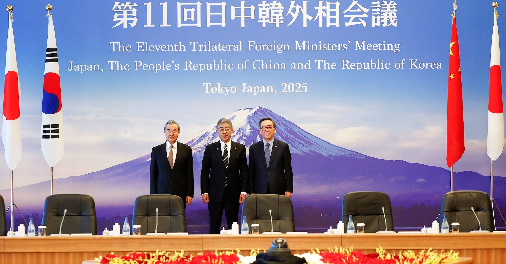 Japão, China e Coreia do Sul em Encontro Histórico