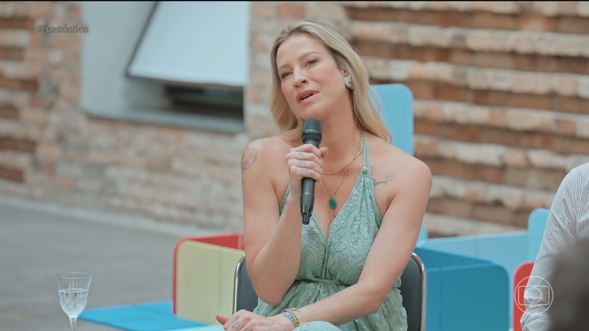 Luana Piovani fala sobre maternidade e desafios após permitir que o filho morasse com o pai. Reprodução: Globo