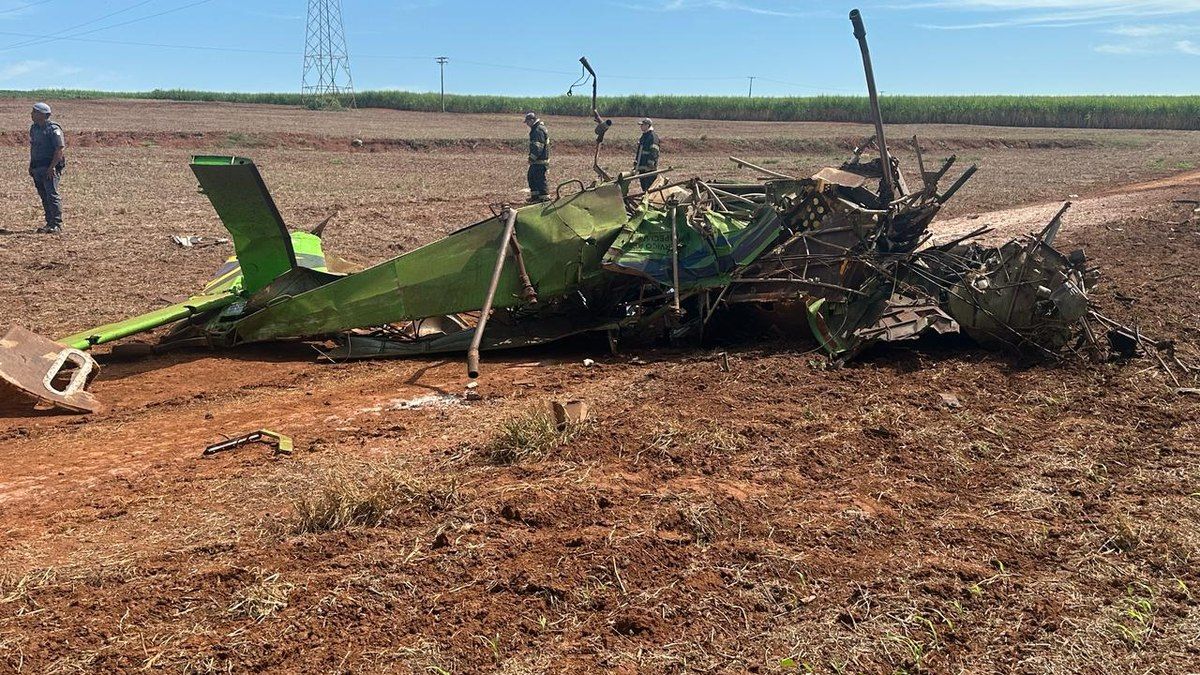 Piloto Morre em Acidente com Avião Agrícola em SP