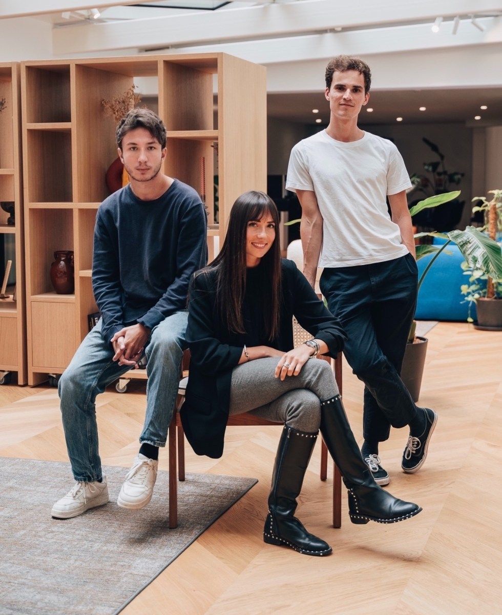 Equipe fundadora da Grace, nova insurtech de bens de luxo, celebra rodada de investimento. Reprodução: TechCrunch