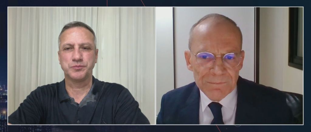 Ex-chefe do Executivo encontra-se com o presidente da Assembleia Legislativa da Paraíba. Reprodução: CNN Brasil