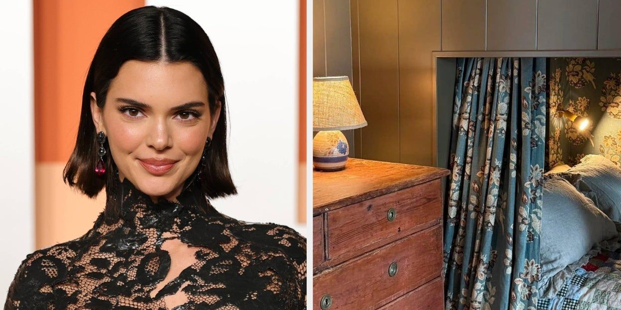 Interior decor combines elegance and rustic charm, exemplifying the trend of luxurious shabby chic.; Reprodução: BuzzFeed