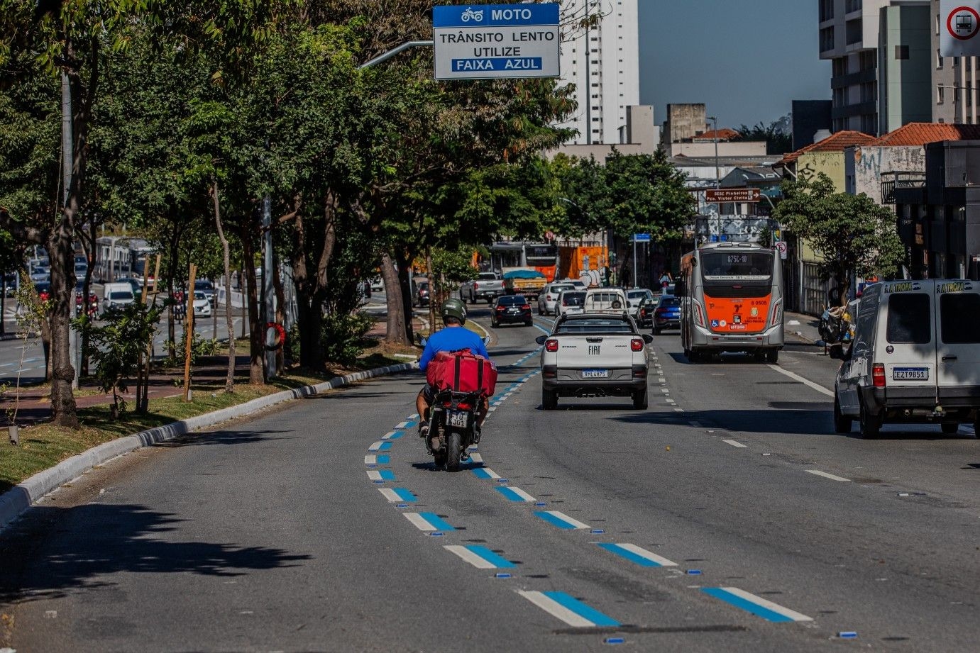 SP pressiona governo por mais quilômetros da Faixa Azul, mas órgão suspende novas autorizações. Reprodução: Oglobo