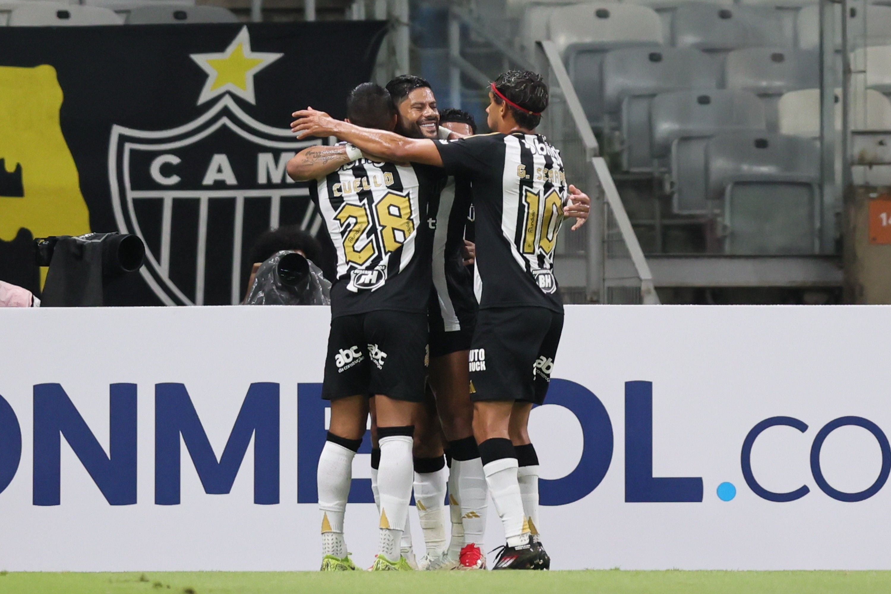 Atlético-MG vence Iquique e avança na Sul-Americana. Reprodução: Globo