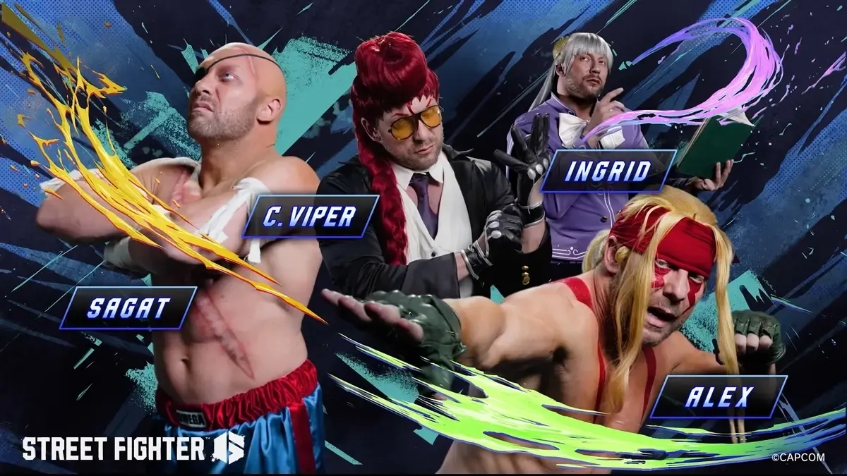 Street Fighter 6 anuncia quatro personagens DLC para o terceiro ano, sem Kenny Omega. Reprodução: GosuGamers