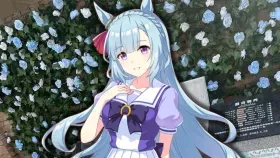 Fãs de Umamusume Pretty Derby ajudam a restaurar o túmulo de Mejiro Ardan na China.. Reprodução: Gosugamers