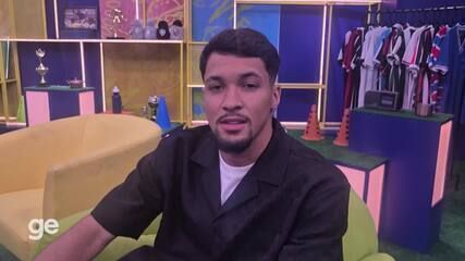 Marcos Leonardo, artilheiro da Copa do Mundo, sonha em jogar pela Seleção ao lado de Neymar. Reprodução: Globo