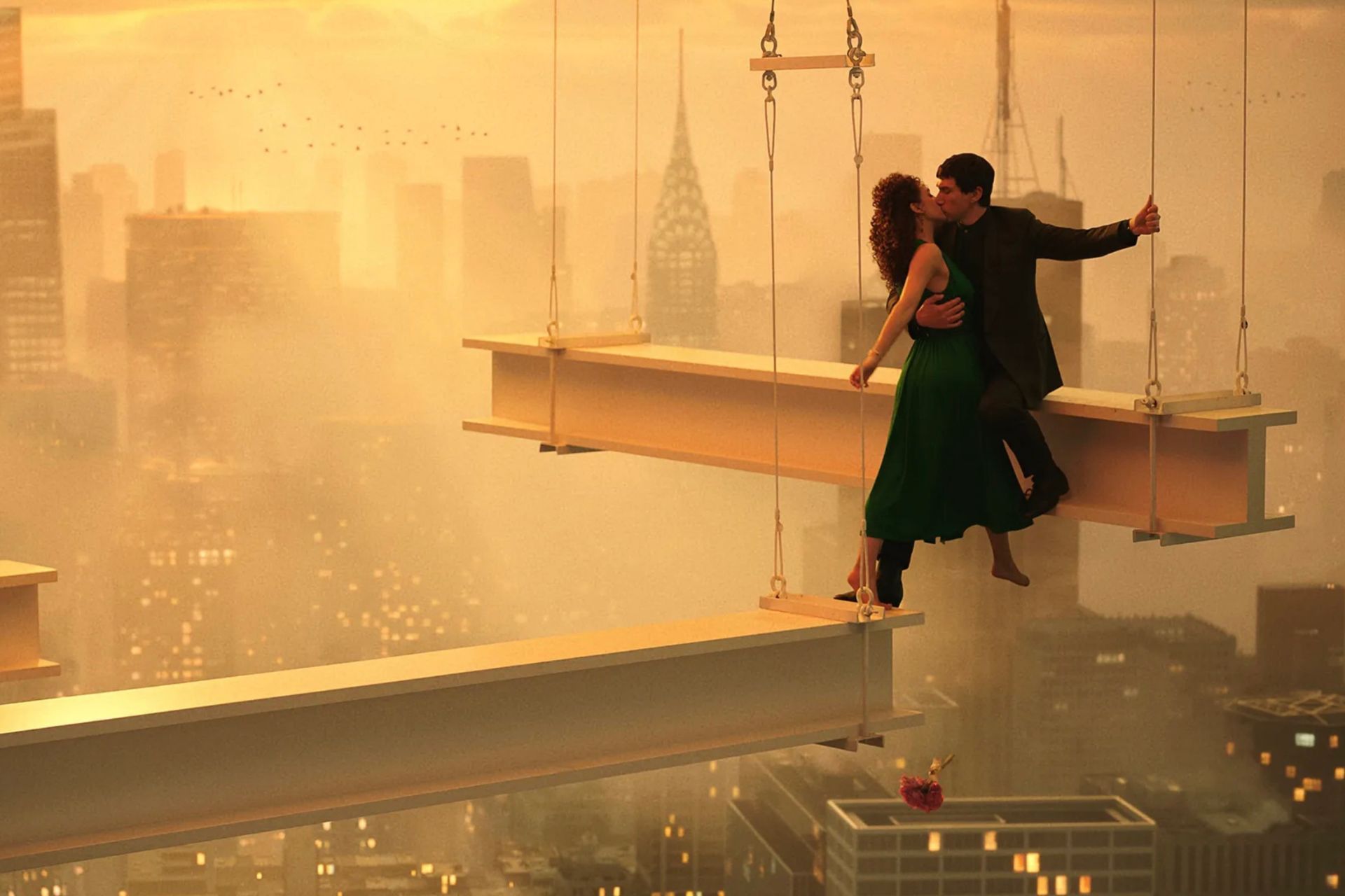 Cenário futurista em Megalopolis, prévia de evento com discussão sobre cinema. Reprodução: Gizmodo