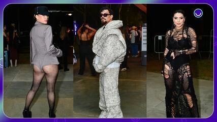 Beatriz Reis, Vinicius Nascimento e Fernanda Bande ousam com looks no SPFW. Reprodução: Retorno do item 11