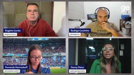 Japa durante treinamento do Cruzeiro; clube avalia possíveis saídas na janela de transferências. Reprodução: Globo