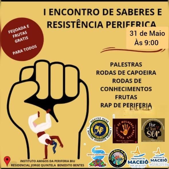 Membros do Coletivo de Mulheres Pretas Periféricas se reúnem para o I Encontro de Saberes e Resistência Periférica. Reprodução: redação