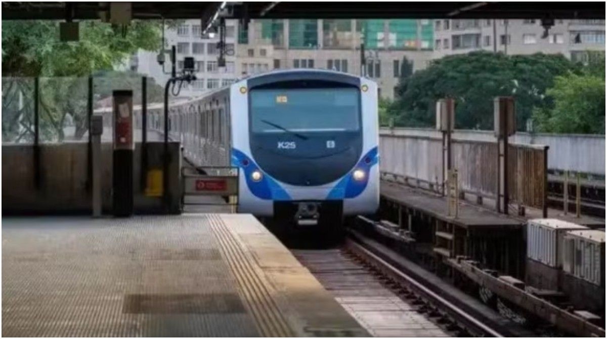 Linha 2-Verde do Metrô de SP, operação 24h começa neste sábado.. Reprodução: G1
