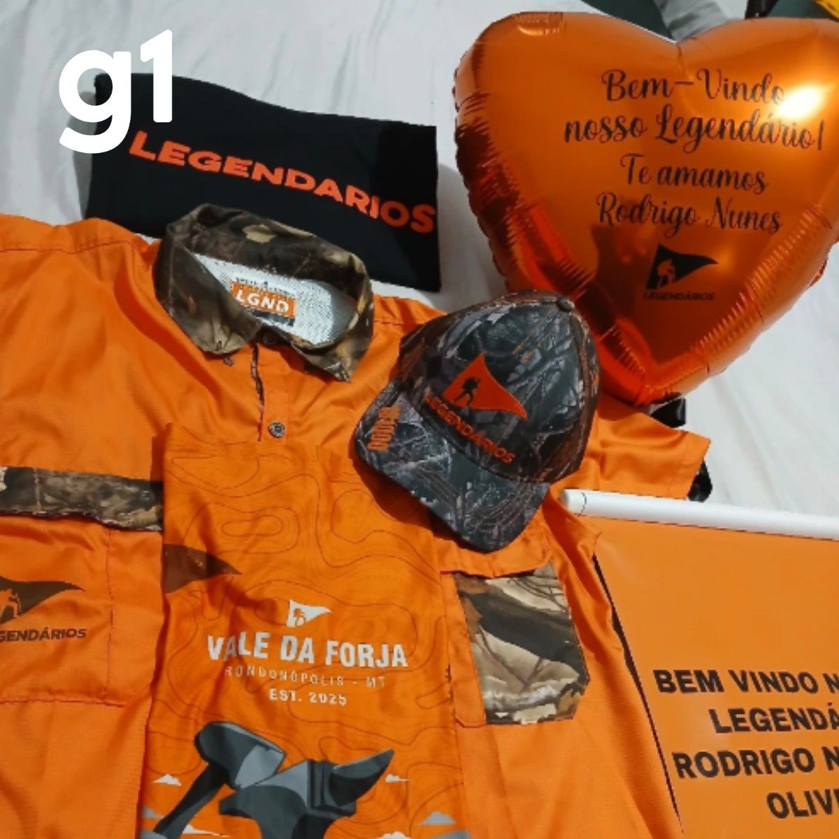 Rodrigo Nunes de Oliveira, participante do evento Legendários, morre após crise convulsiva em retiro para homens. Reprodução: G1