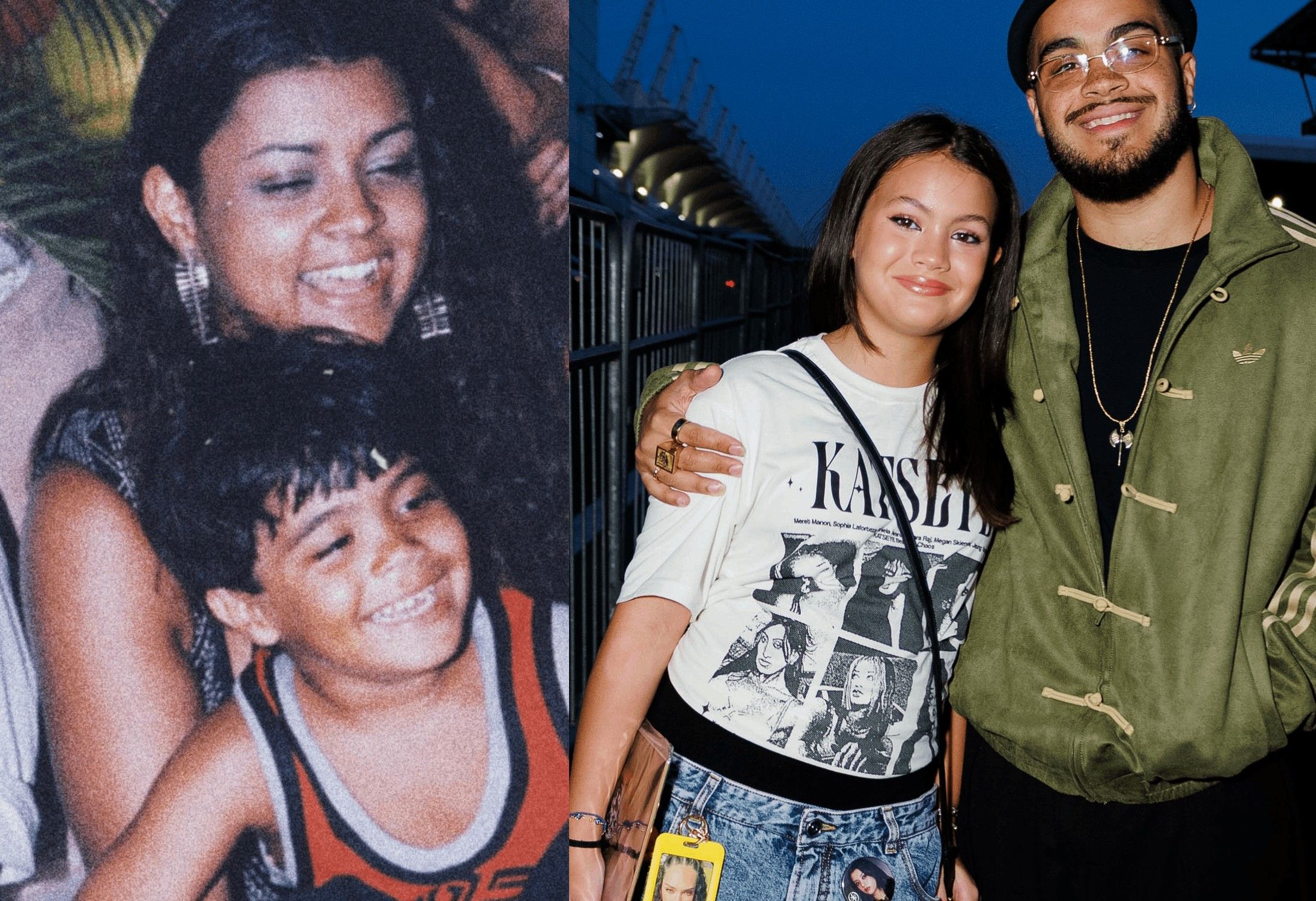 Sol de Maria no Lollapalooza, semelhança marcante com Preta Gil.. Reprodução: Gshow