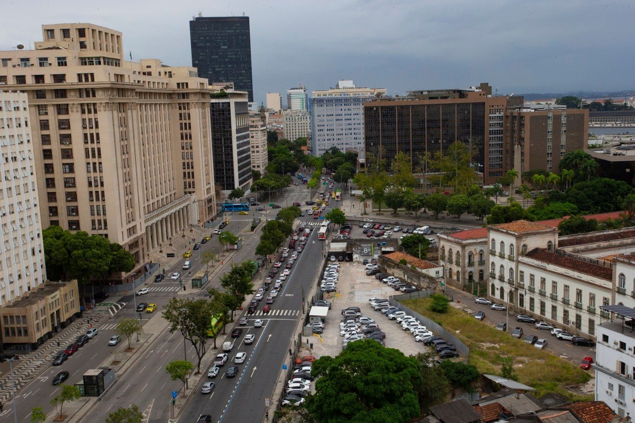 Terreno de estacionamento em frente à Santa Casa trava projeto de prédio, entre SIG e Iphan. Legenda da imagem. Reprodução: Retorno do item 11
