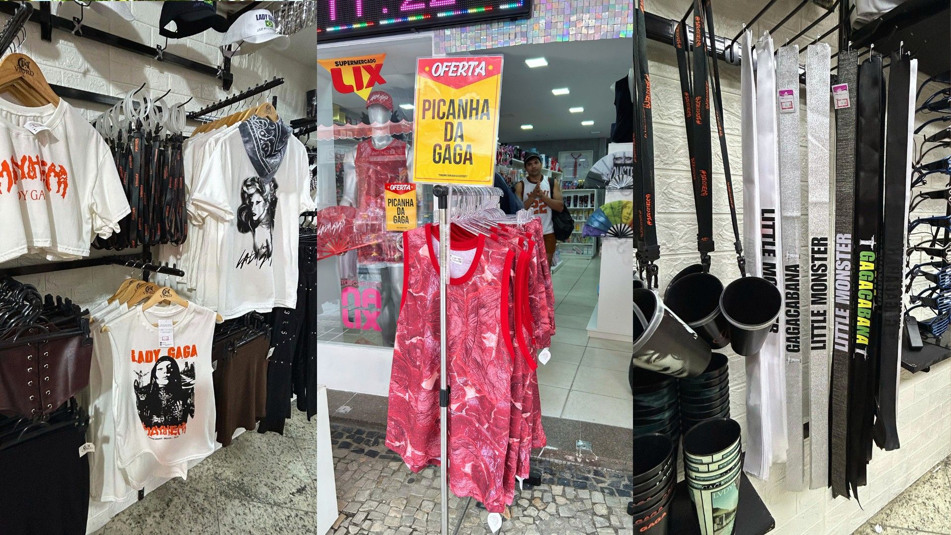 Comerciantes antecipam aumento no movimento com a chegada do show na cidade. Reprodução: Globo