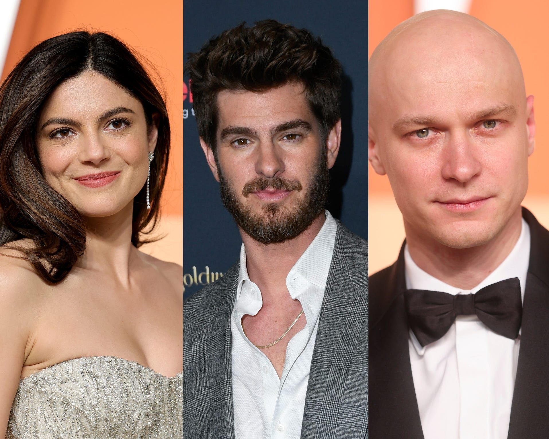 Elenco do filme 'Artificial', com Andrew Garfield, Yura Borisov e Monica Barbaro. Reprodução: Business Insider