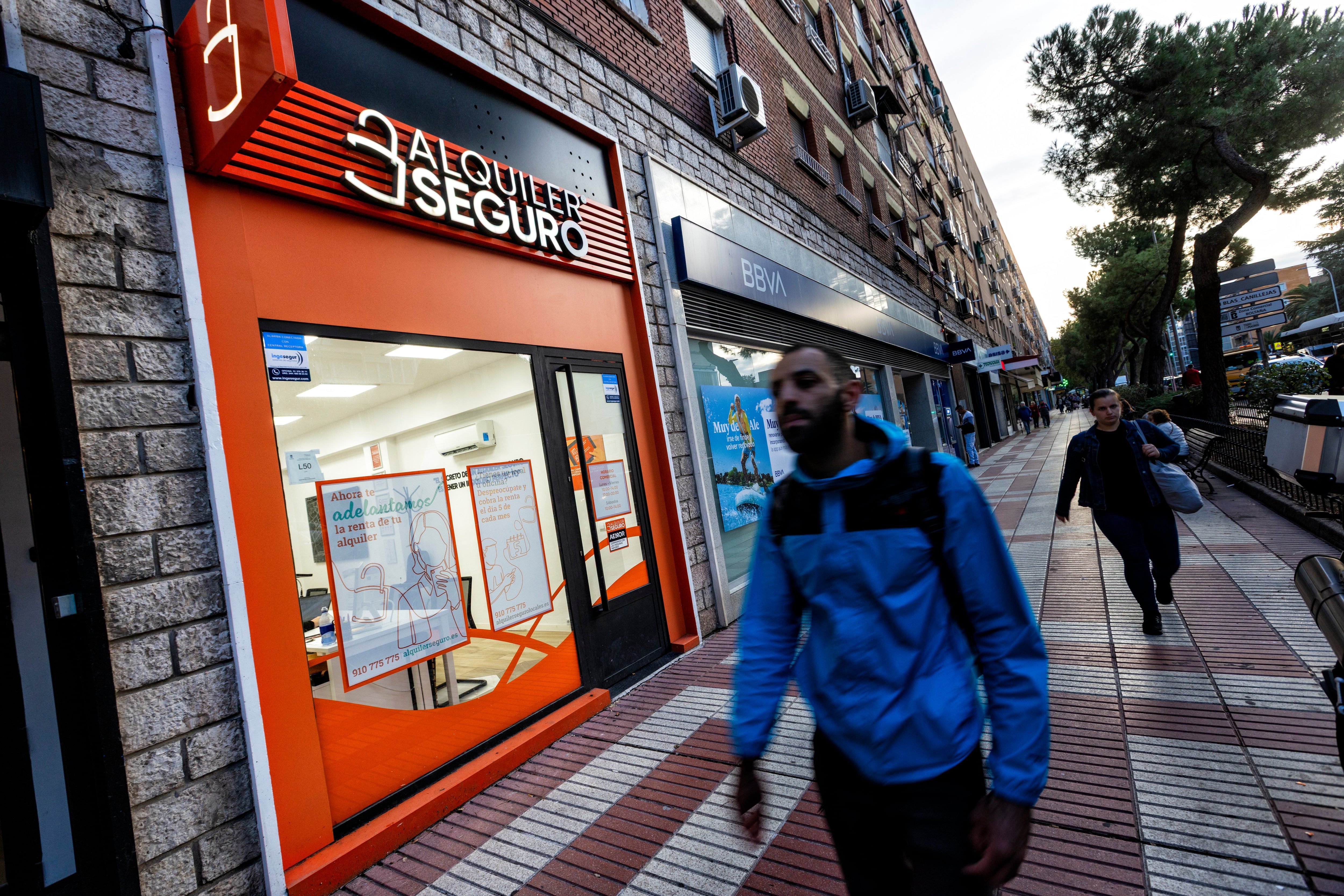 Local da Alquiler Seguro em Madrid; relatos de exigência de dados pessoais em anúncios de aluguel. Legenda da imagem. Reprodução: El País