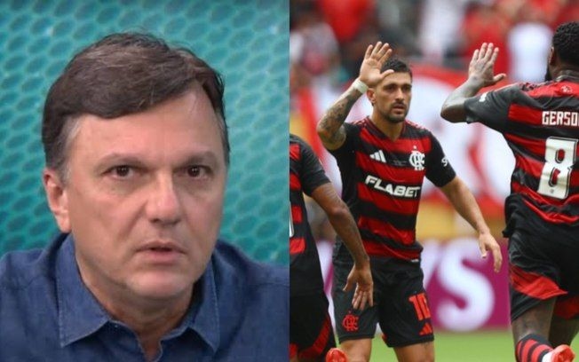 Mauro Cezar critica desempenho de astro do Flamengo após derrota para o Bayern. Reprodução: Gilvan de Souza/Flamengo